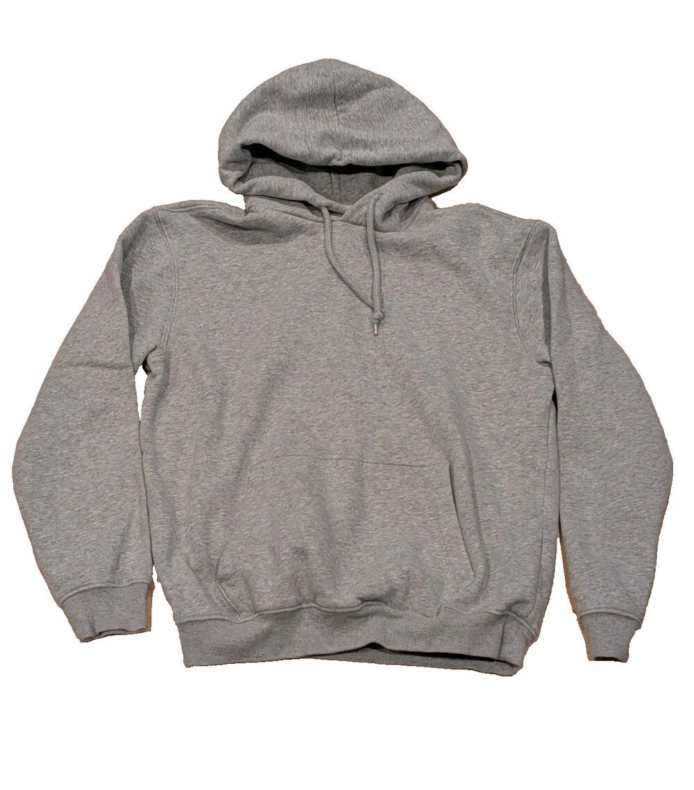 Gap VintageSoft Relaxed Hoodie XS Heather Gray Pullover Minimalist Basic Cozy